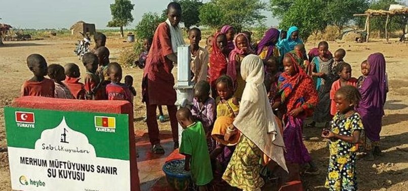 TURKISH RELIEF GROUP DIGS WATER WELL IN CAMEROON