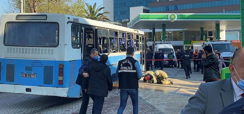 EXPLOSION ON BUS CARRYING PRISON GUARDS LEAVES ONE DEAD