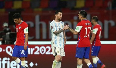 Messi scores penalty but Argentina held by Chile in 2022 qualifier
