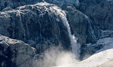 7,000-year-old Swiss glacier melts after summer's extreme heat