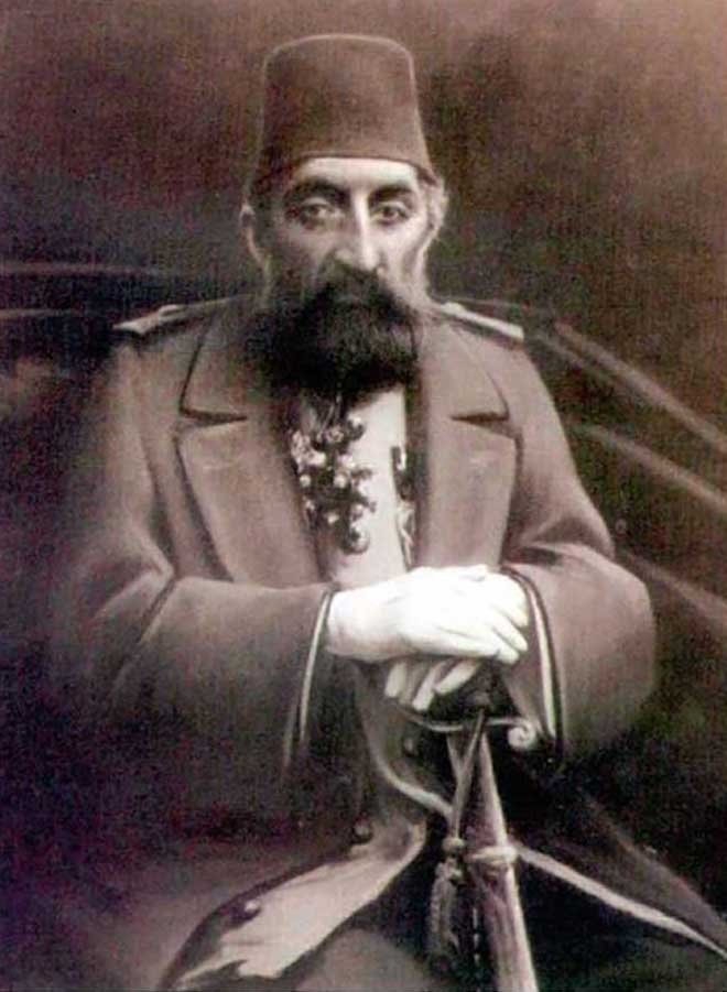 Ressam Zonaro’nun yaptığı Abdülhamid portresi