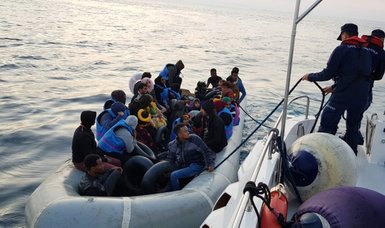 31 irregular migrants rescued off Turkey's western coast