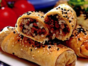 Pirinçli Kıymalı Börek