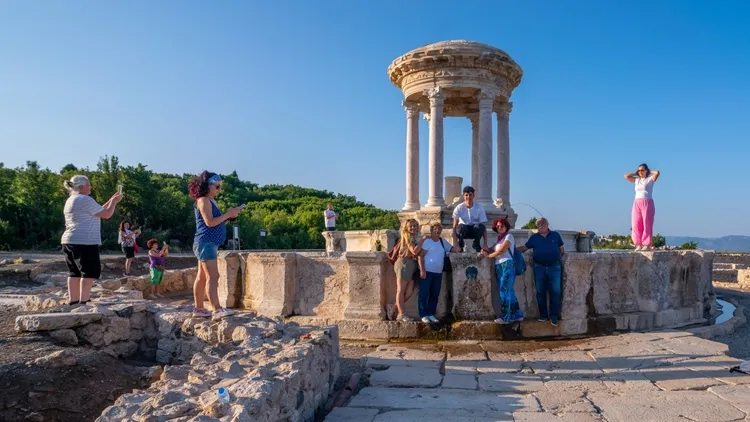 Kibyras restored ancient fountain offers unique architectural glimpse