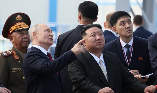 Putin visits Russian far east en route to North Korea