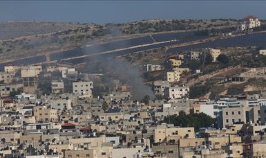 Israeli army raids several areas in Nablus city of occupied West Bank