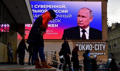 Putin on brink of six more years in power as Russians vote