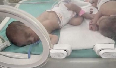 Unborn baby saved by doctors in Gaza after Israeli airstrike