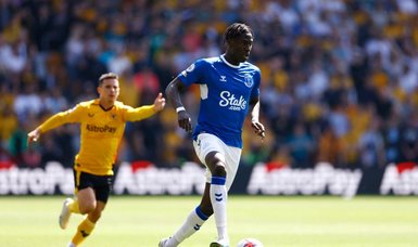 Everton condemn ‘vile’ racist abuse aimed at midfielder Onana