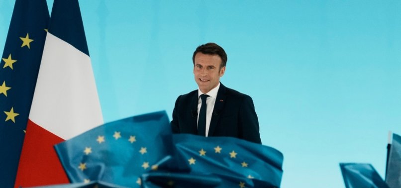 MACRON SAYS NOTHING DECIDED, NEXT 2 WEEKS DECISIVE FOR FRANCE