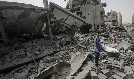 Fatalities as Israeli jet hits group of civilians in central Gaza