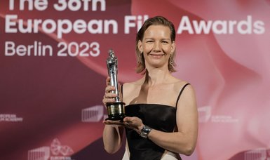 German actress Sandra Hüller wins European Film Prize