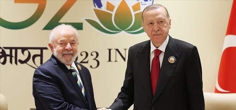 Turkish, Brazilian presidents discuss latest developments in Israel-Palestine conflict