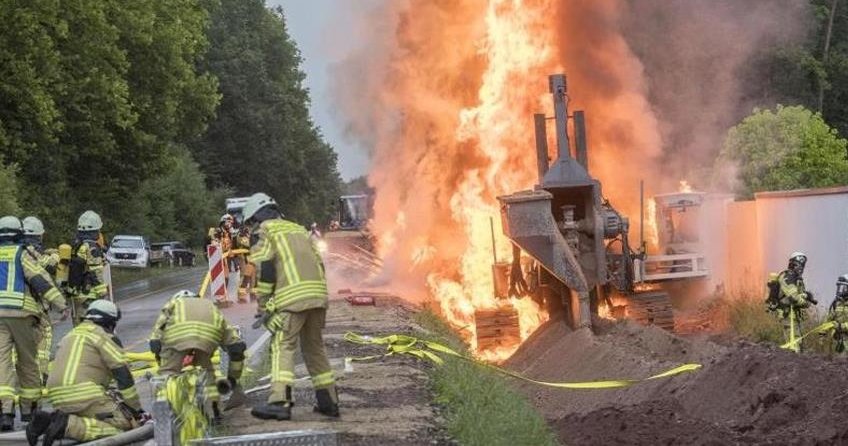 Yangının hasarı 800 bin euro