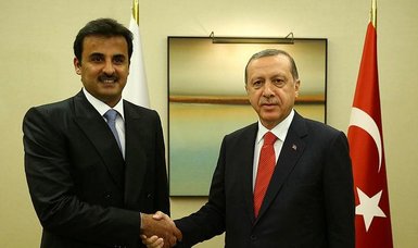Erdoğan discusses regional issues with Qatari Emir Tamim bin Hamad over phone