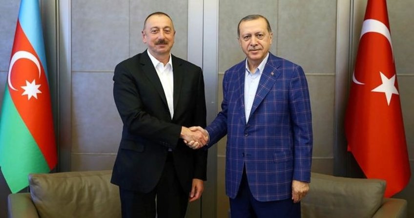 Erdoğan, Azerbaycan Cumhurbaşkanı Aliyev ile görüştü!