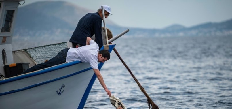 SWIMMING IN PLASTIC: GREEK FISHERMEN FIGHT POLLUTION