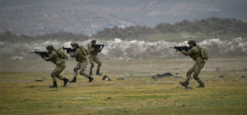 TURKEY NEUTRALIZES 5 PKK TERRORISTS IN NORTHERN SYRIA