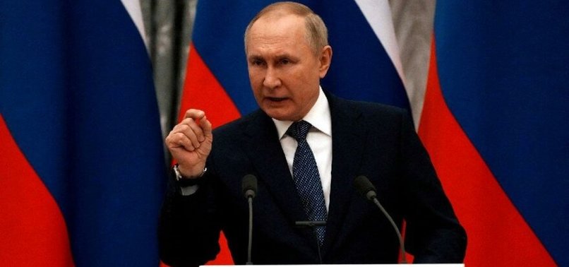 PUTIN LAYS OUT CONDITIONS AS RUSSIANS SHELL UKRAINIAN CITY
