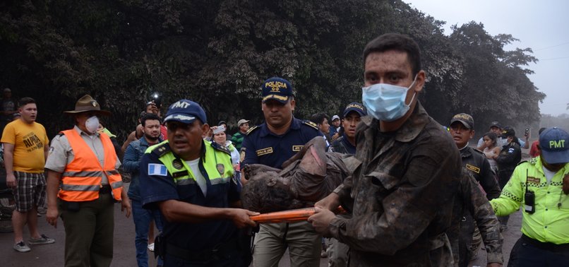 GUATEMALAS FUEGO VOLCANO ERUPTION KILLS 25