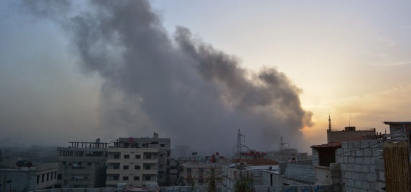 EXPLOSIONS HEARD IN VICINITY OF SYRIAS DAMASCUS -STATE TV