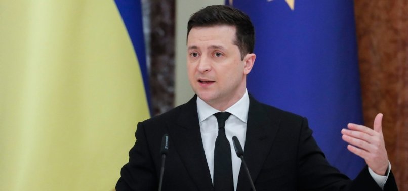 UKRAINIANS, ZELENSKY AWARDED CHARLEMAGNE PRIZE FOR SERVICES TO EUROPE