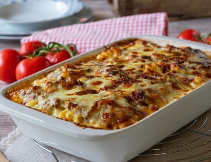 Beşamel Soslu Fırında Makarna
