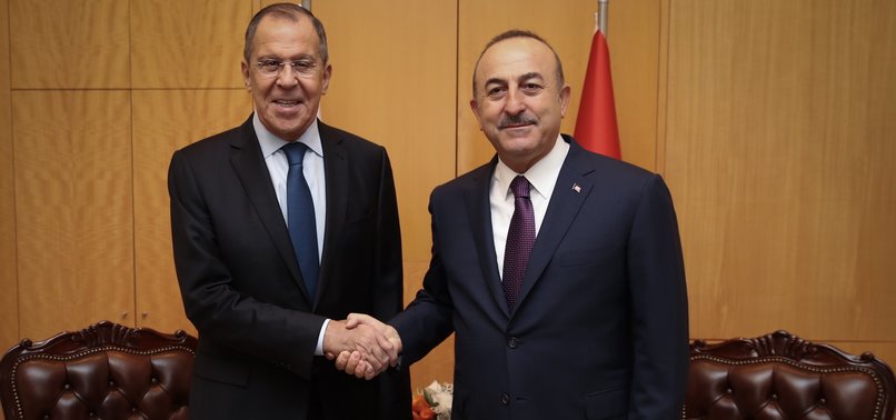 TURKISH, RUSSIAN FOREIGN MINISTERS MEET BEFORE ISTANBUL SUMMIT