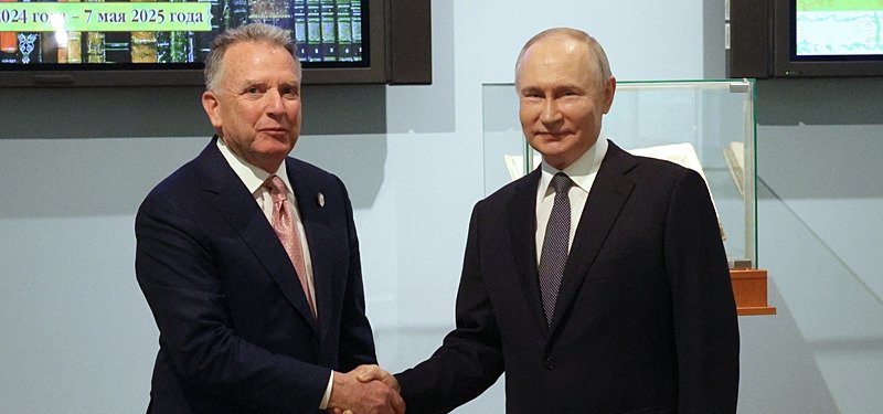 Putin, US envoy Witkoff hold meeting in St. Petersburg