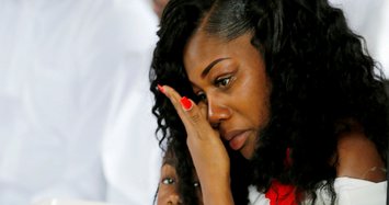 Pregnant widow of fallen US soldier says Trump made her cry