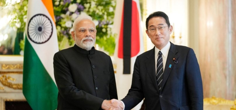 INDIAN, JAPANESE PREMIERS HOLD MEETING
