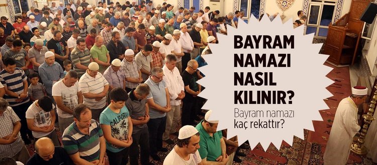 bayram namazi nasil kilinir bayram