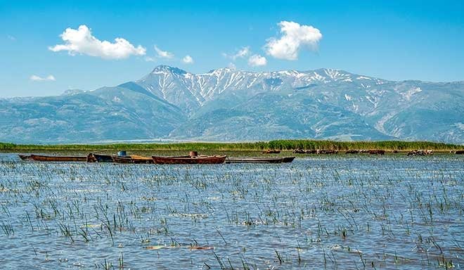 Sazlıkların arasındaki güzellik: Eber gölü