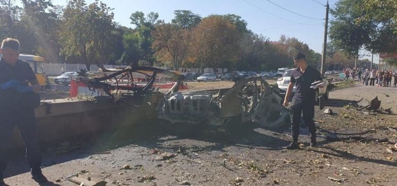 CAR EXPLOSION IN UKRAINES FOURTH LARGEST CITY LEAVES TWO DEAD