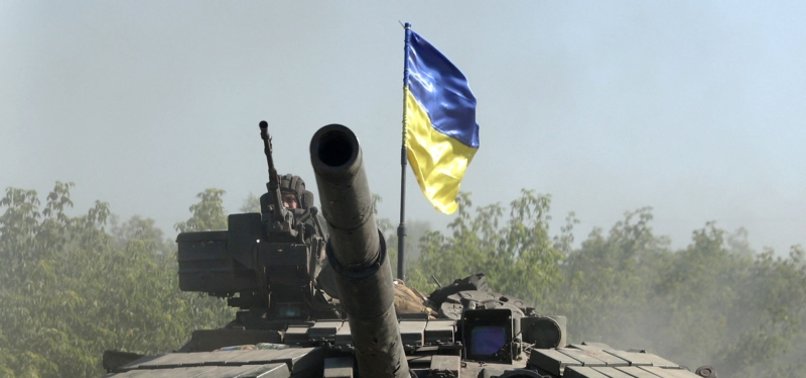 UKRAINE SAYS TROOPS ADVANCE TOWARDS IZIUM AMID FIGHTING IN DONBAS