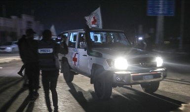 6 Israeli hostages from Gaza Strip handed over to Red Cross: Israeli army