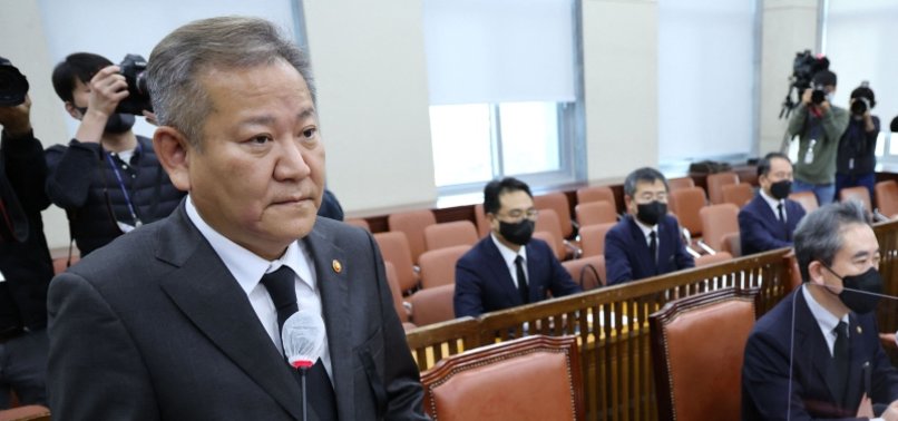 SOUTH KOREA’S INTERIOR MINISTER APOLOGIZES OVER HALLOWEEN TRAGEDY