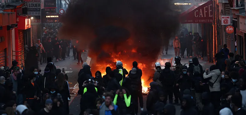 FRESH CLASHES ERUPT IN PARIS AS FRANCE PROTEST ARRESTS EXCEED 2,000