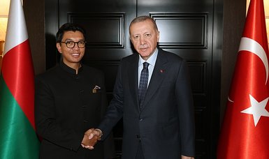 Türkiye’s President Erdoğan, Madagascar president discuss bilateral relations, global issues