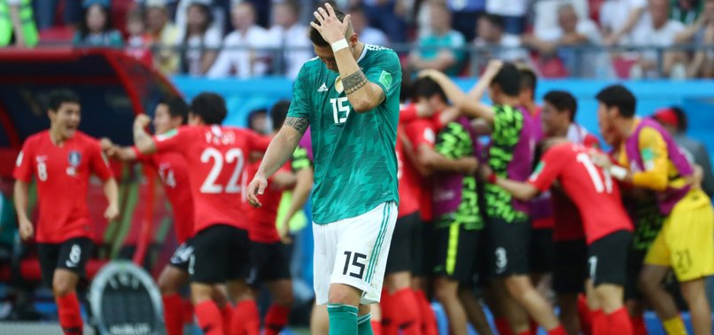 GERMANY SUFFER SHOCK WORLD CUP EXIT WITH 2-0 LOSS TO SOUTH KOREA