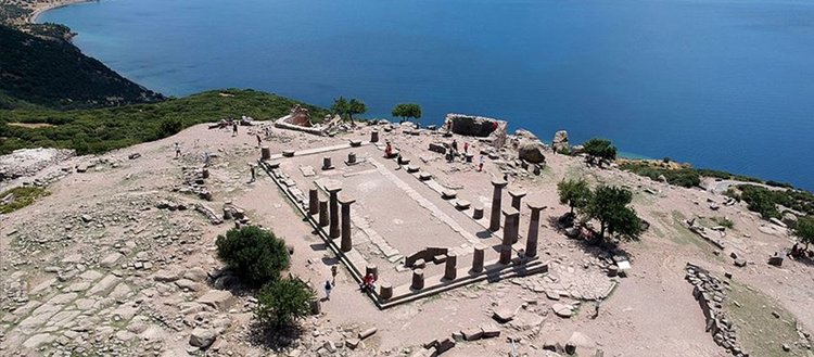 1800’den bu yana kazılan kent: Assos