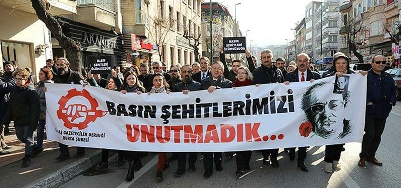 TURKEY REMEMBERS ASSASSINATED JOURNO UĞUR MUMCU