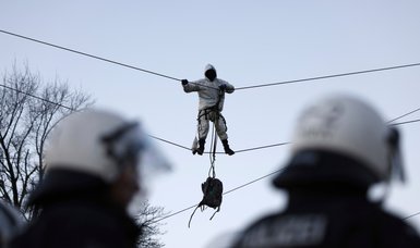 German police say Lutzerath anti-coal protest almost cleared