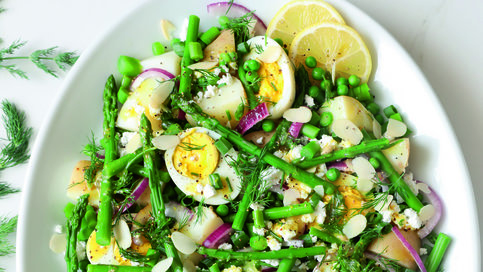 Peynirli, Kuşkonmazlı Salata