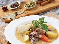 Baharatlı ve Terbiyeli Sebze Çorbası