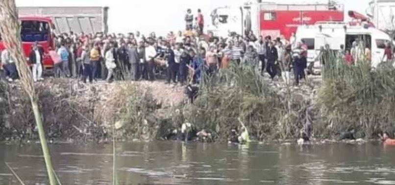 DOZENS DEAD IN EGYPT AFTER BUS FALLS INTO CANAL - HEALTH MINISTRY