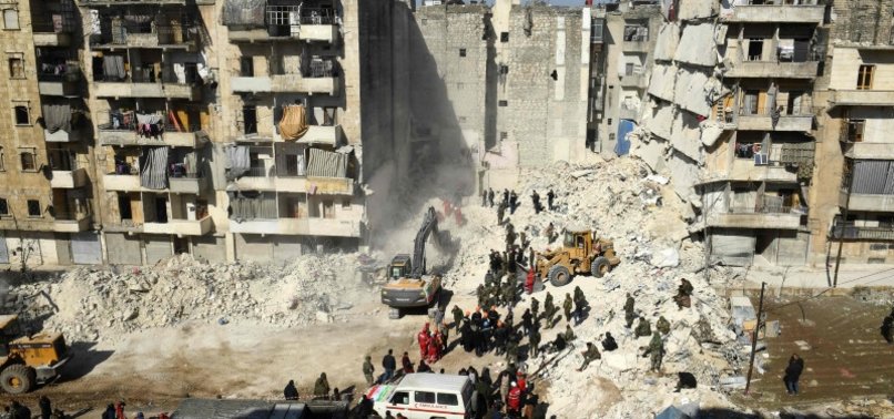 SHOCKED ALEPPO RESIDENTS DESPERATE TO FIND RELATIVES UNDER RUBBLE