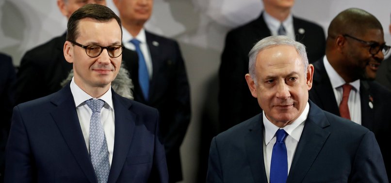 POLISH PM CANCELS TRIP TO ISRAEL IN WAKE OF COMMENTS ON POLES IN HOLOCAUST