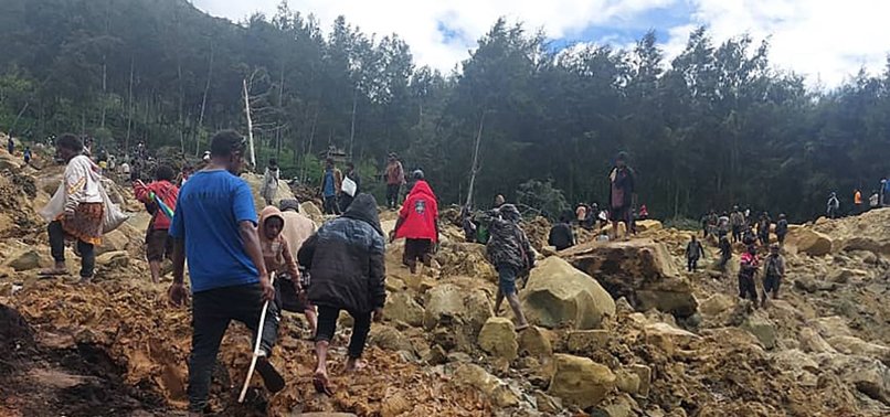 HUNDREDS OF PEOPLE BELIEVED TO HAVE DIED AFTER PAPUA NEW GUINEA LANDSLIDE - UN OFFICIAL