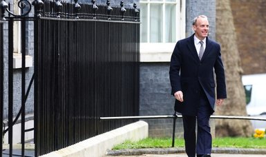 UK's Dominic Raab announces he won't seek reelection to parliament